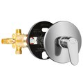 Pulse Showerspas 0.5 in. Tru-Temp Rough-In Valve - Pressure Balance Chrome Trim Kit PU394195